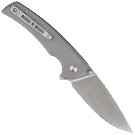 Sencut Serene Gray Aluminium, Satin D2 knife (S21022B-3)
