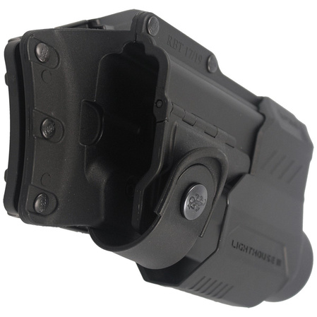 Holster, flashlight covers, laser Fobus Glock 19, 19X, 23, 32, 45 (RBT17G RT BUNDLE)