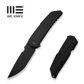 Nóż składany WeKnife Capstan LE No ???/200 Black Titanium, Black Stonewashed M390 (WE24047-1)