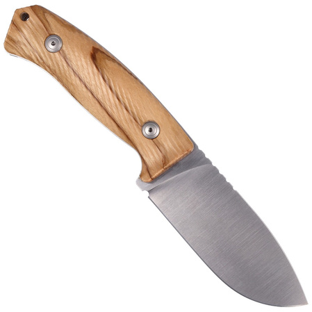 LionSteel Bushcraft Olive Wood, Satin Blade (M3 UL)
