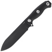 Kizer Drop Bear Fix 7 Knife Black G10, Black 1095 by Azo (1103A2)