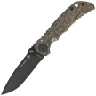 Spartan Blades Harsey Folder ''DiVinci'' Bronze Titanium, Black PVD MagnaCut by William W. Harsey (SF5DiVinci)
