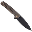 WeKnife Subjugator Bronze Titanium, Black Stonewashed CPM 20CV (WE21014C-4)