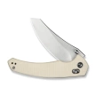 Civivi Sixgill Knife Ivory G10, Satin Nitro-V by Gavko Knives (C24050-2)