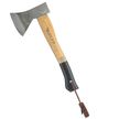 Adler Rheinland Hatchet Brown/Black Hickory Wood, C60 Carbon Steel (201.0H060A013)