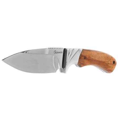 Martinez Albainox Hunting Knife Olive Wood, Mirror 3Cr13MoV (32360)