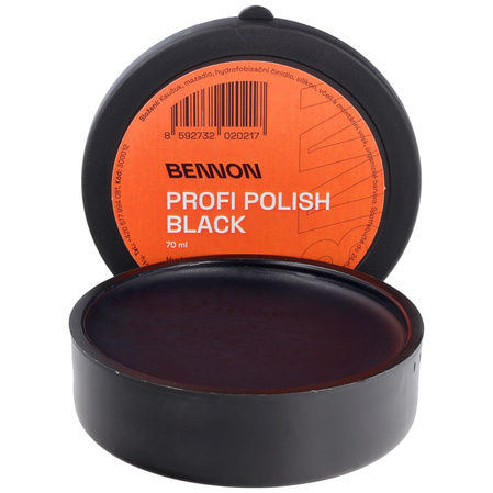BNN Profi Polish Black for Leather, Membranes 70ml (OP6000)