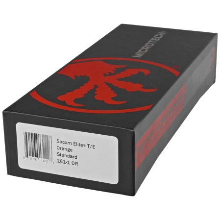 Microtech Socom Elite T/E-M Knife Orange Aluminum, Black M390MK by Tony Marfione (161-1OR)