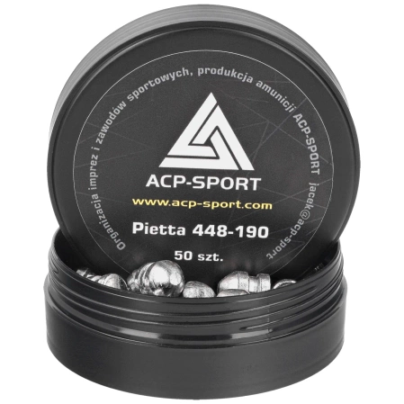 ACP-Sport Conical Pietta .448 Lead Bullets 50 psc (JW450-P)