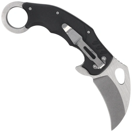 Maserin Karambit 42014/G10N Knife Black G10, Stonewashed 420