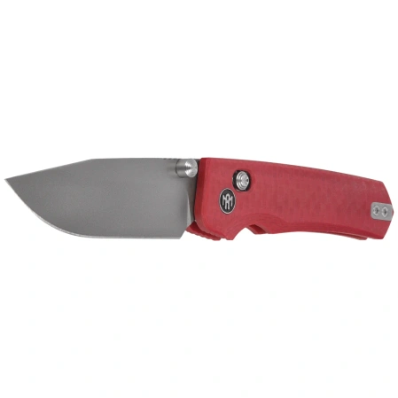 Remette RT-Aurora Knife Red G10, Satin 14C28N (Aura-G4)