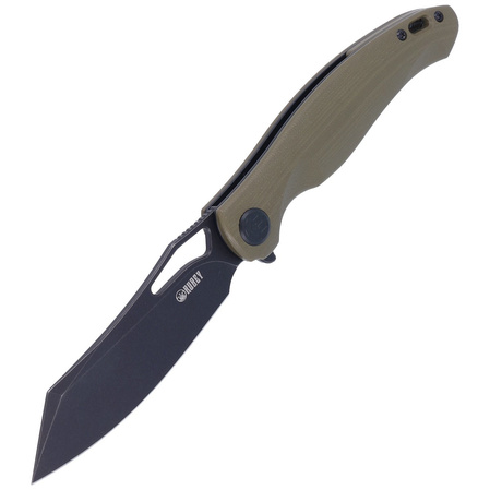 Nóż składany Kubey Drake KU239B OD Green G10, Darkwashed AUS-10 by Maksim Tkachuk