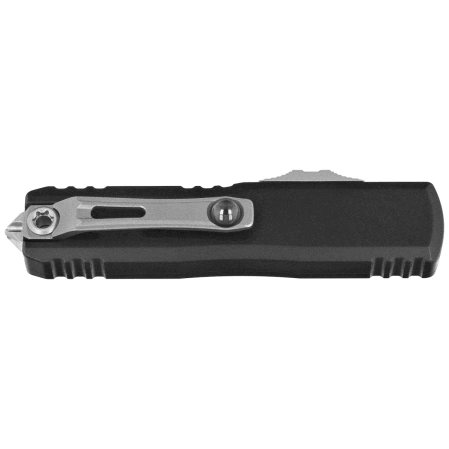 Microtech UTX-85 Gen IV D/E OTF Knife Black Aluminum, Stonewashed F/S M390MK by Tony Marfione (12324-D12)