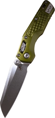 Nóż składany Microtech MSI Mini S/E Frag OD Green Aluminium, Stonewashed M390MK by Tony Marfione (210M-10FROD)
