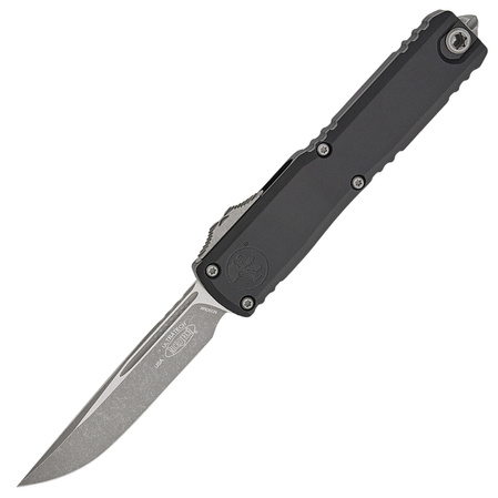 Microtech Ultratech Gen III ZBP S/E OTF Knife Black Aluminum, Apocalyptic M390MK by Tony Marfione (1121-10AP)