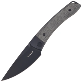 Nóż składany Kizer Mini MoMo Black Aluminum / Black Micarta, Black PVD 154CM by Vladimir Legachev (V3663C2)