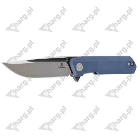 Bestechman Dundee Knife Gray G10, Grey PVD / Satin D2 by Ostap Hel (BMK01F)