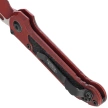 Microtech LUDT Gen III T/E Knife Weathered Crimson Aluminum, Weathered Crimson M390MK by Tony Marfione (1136-1WCM)