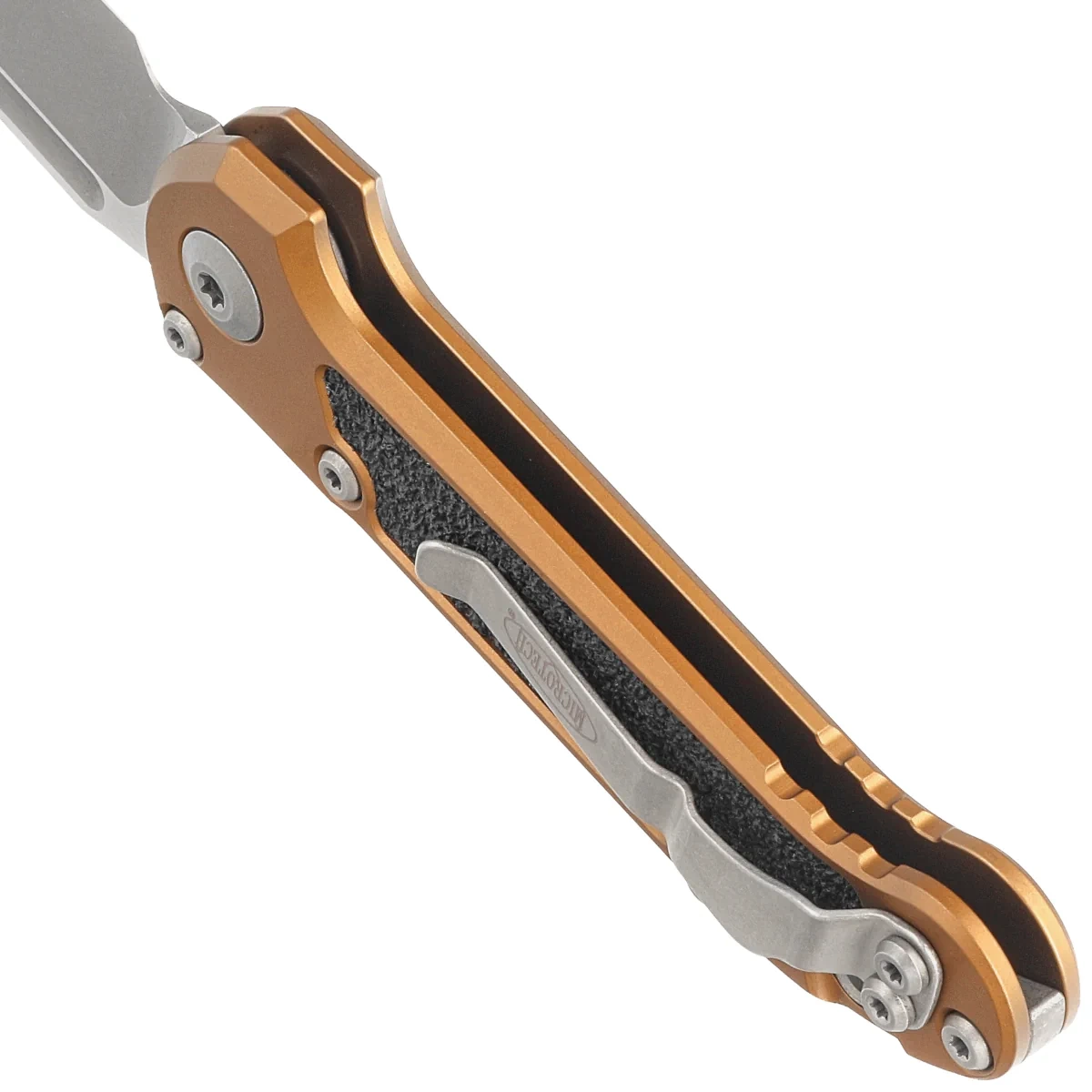 Microtech LUDT S/E Gen III Automatic Knife Tan Aluminum/3M
