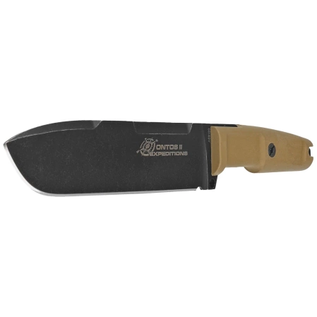 Extrema Ratio Ontos II Expeditions Knife Desert Forprene, Dark Stonewashed MIL_C N690 (04.1000.0122/EXP)