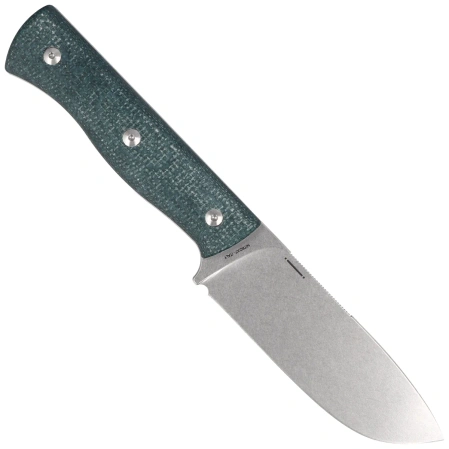 Nóż Maserin Woodsman 917/MCV Green Micarta, Stonewashed Nitro X7 by Igor Bortolussi