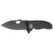 ASP Police Duty ''Woven Bones'' Knife Black G10, Black PVD AUS-8 (55740)