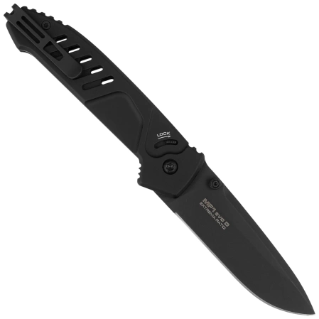 Nóż składany Extrema Ratio MF1 EVO D Tactical Black Aluminium, Black MIL-C N690 (04.1000.0232/BLK/BLK)