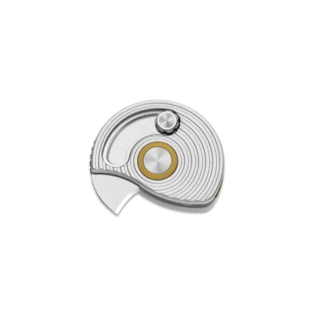 Nóż składany Kizer Snail-Trail Silver Aluminum, Satin AEB-L by Caleb Waldman (V2757A3)