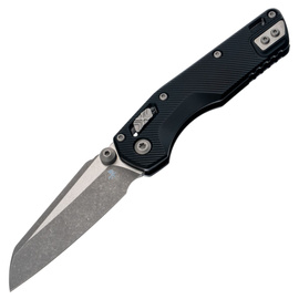 Nóż składany Microtech MSI Mini S/E Fluted Black Aluminium, Apocalyptic M390MK by Tony Marfione (210M-10APFL)