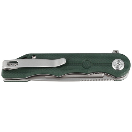 Kubey Knife Mizo Green G10, Bead Blast AUS-10 by Tiguass (KU312F)