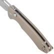 Bestechman Firebird Knife Tan G10, Satin / Stonewashed D2 (BMK05B)