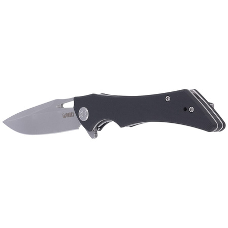 Kubey Raven KB245D Knife Black G10, Bead Blasted AUS-10 by Jelly Jerry