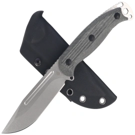 Kizer Ursa Major Knife Black Micarta, Satin Nitro-V by Maksim Epifantsev (1082A3)