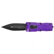 Nóż automatyczny OTF Microtech Dirac Delta D/E Purple Aluminium, Black M390 by Tony Marfione (227-1PU)