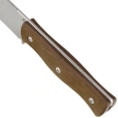 Maserin Woodsman 917/PM Knife Brown Paperstone, Stonewashed Nitro X7 by Igor Bortolussi
