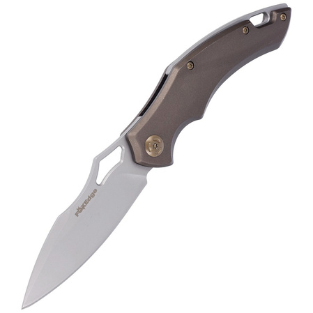 FoxEdge Sparrow Brown Anodized Aluminium, Sand Blasted by Denis Simonutti (FE-031)