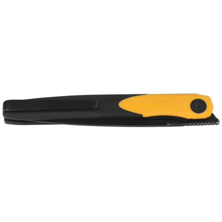 Bestechman Lanza Black/Yellow G10, Black Stonewashed 14C28N by Grzegorz Grabarski (BMK14F)