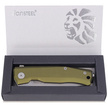 LionSteel Myto Knife Green Aluminum, StoneWashed M390 by Molletta (MT01A GS)