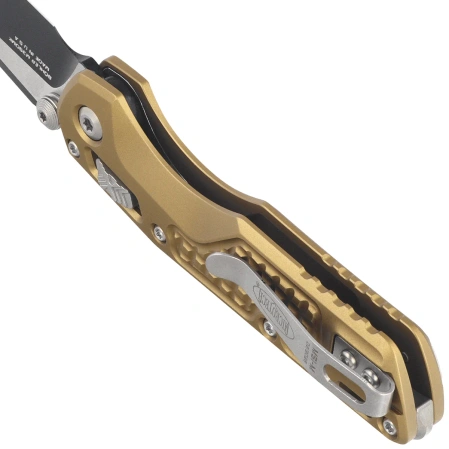Nóż składany Microtech MSI Ram-Lok Mini S/E Frag Tan Aluminium, Black M390MK by Tony Marfione (210M-1FRTA)