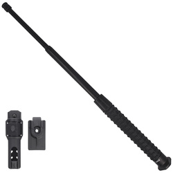 ESP Hardened Easy Lock 24'' Expandable Baton, Triangle, Black (ExBTT-24H-BK BHT-55)