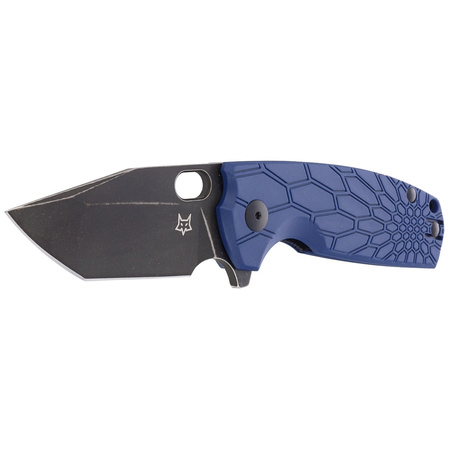 FOX Core Tanto Blue FRN, Black Top Shield N690Co by Jesper Voxnæs knife (FX-612 BLB)