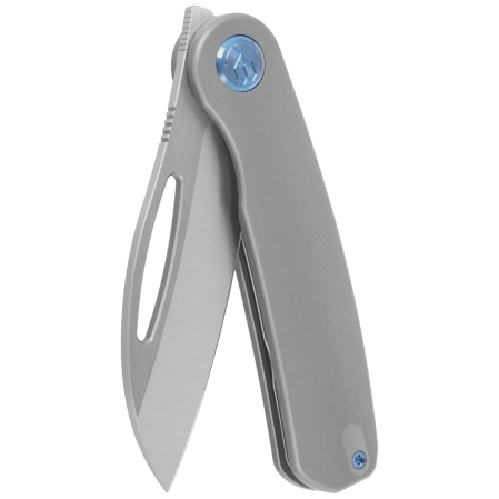 Nóż składany Kubey KB Knives Decimal Gray Titanium, Satin M390 by Mark Perez (KB354A)