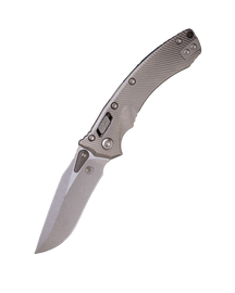 Nóż składany Microtech Amphibian Mini Ram-Lok S/E Marfione Select Antique Denim Fluted Titanium, Bronze Bksp, Bronze Stonewashed M390MK by Tony Marfione (137MRL-13FLMS2)