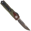 Microtech UTX-85 Gen IV S/E Signature OTF Knife Outbreak Aluminium, Outbreak M390MK by Tony Marfione (12314-1OBDS)