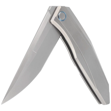 WE Knife Cybernetic LE No 016/205 Gray Titanium, Polished Bead Blasted CPM 20CV (WE22033-2)