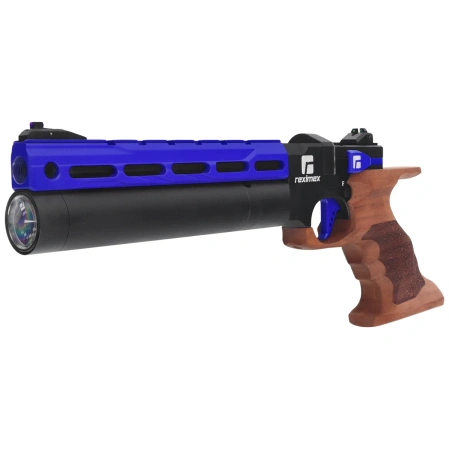 Pistolet wiatrówka PCP Reximex RPA Race Blue 5.5 mm z regulatorem