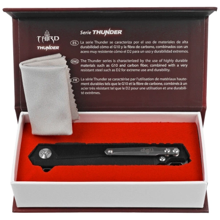 Decor Habitat Third Thunder LE No 056/500 Black G10, Stonewashed/Satin D2 (K4109)