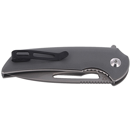 CIVIVI Knife Odium Gray G10, Stonewashed by Ferrum Forge Knife Works (C2010A)