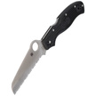 Spyderco Rescue 3 Lightweight Black SpyderEdge Knife (C14SBK3)