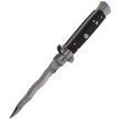Frank Beltrame Kris Black 23cm switchblade knife (FB 23/37K)